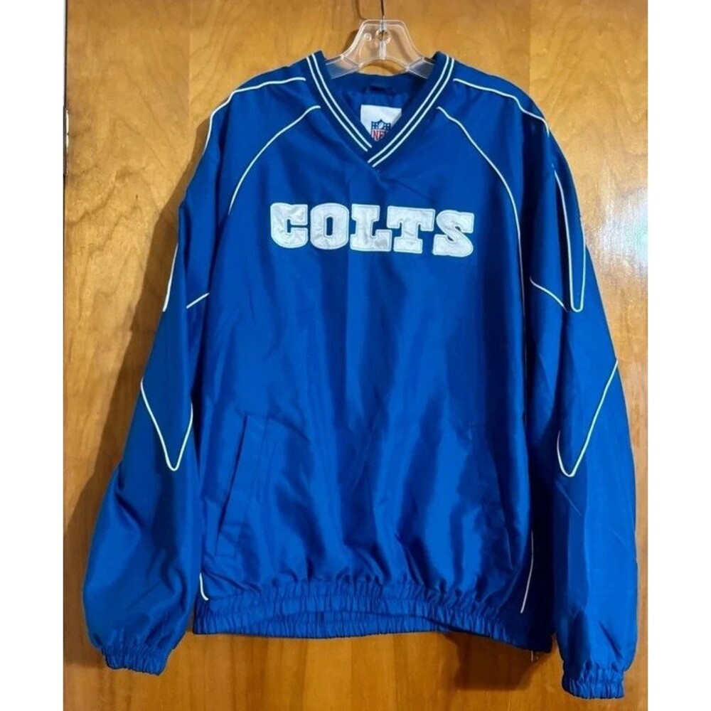 Indianapolis Colts NFL Athletic Pullover Size Large